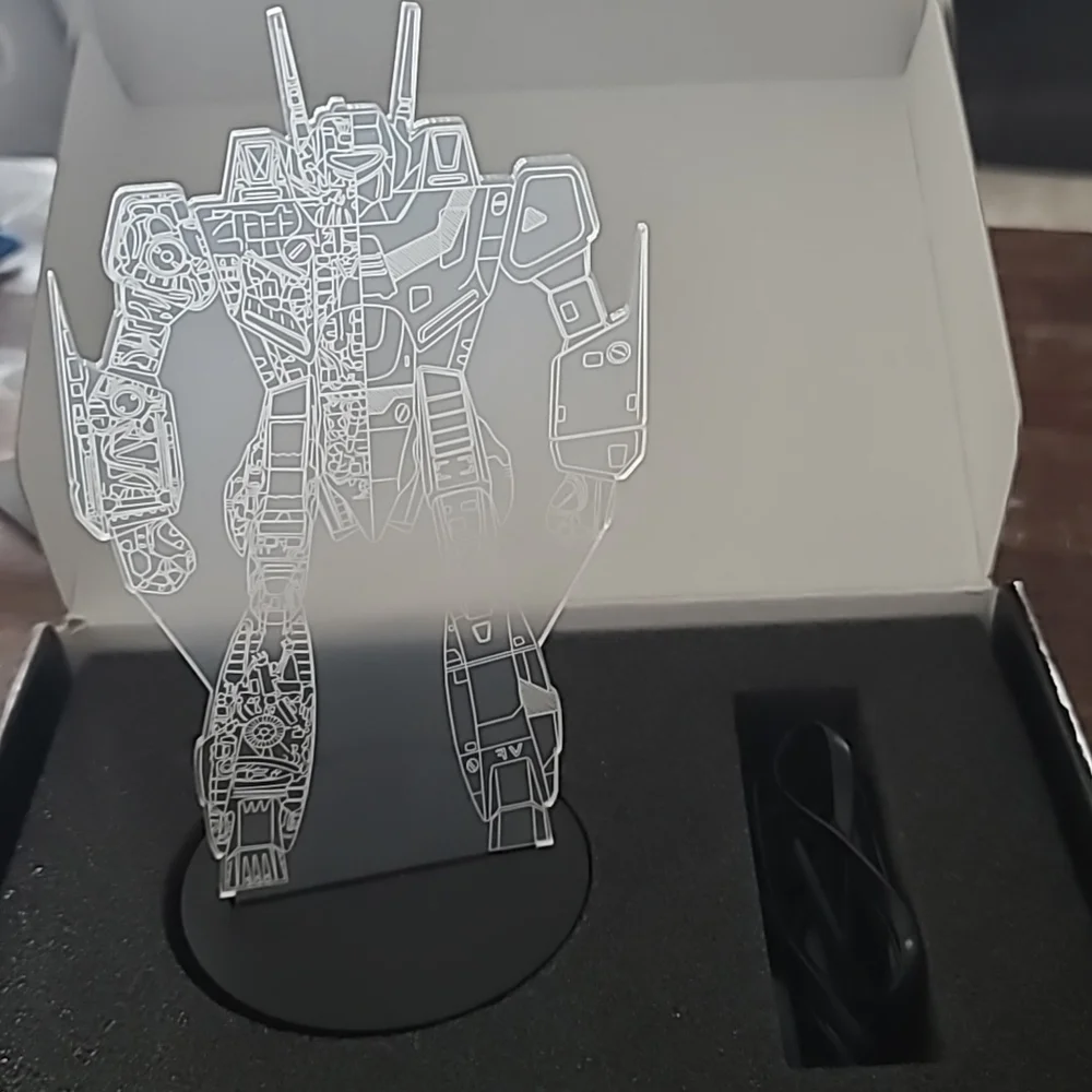 NIB Loot Crate Robotech LED Light - Picture 2 of 4